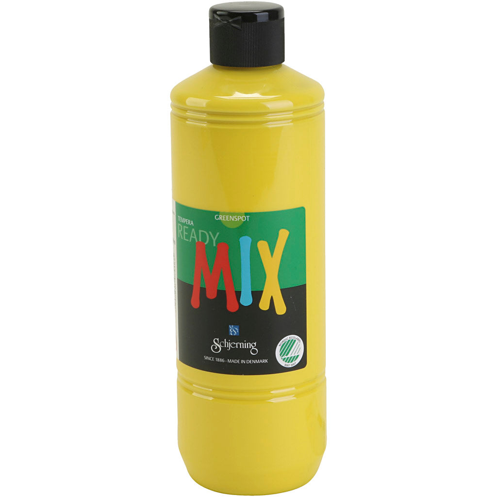 Peinture pour affiches Schjerning greenspot, mate, jaune primaire, 500 ml 1 bouteille