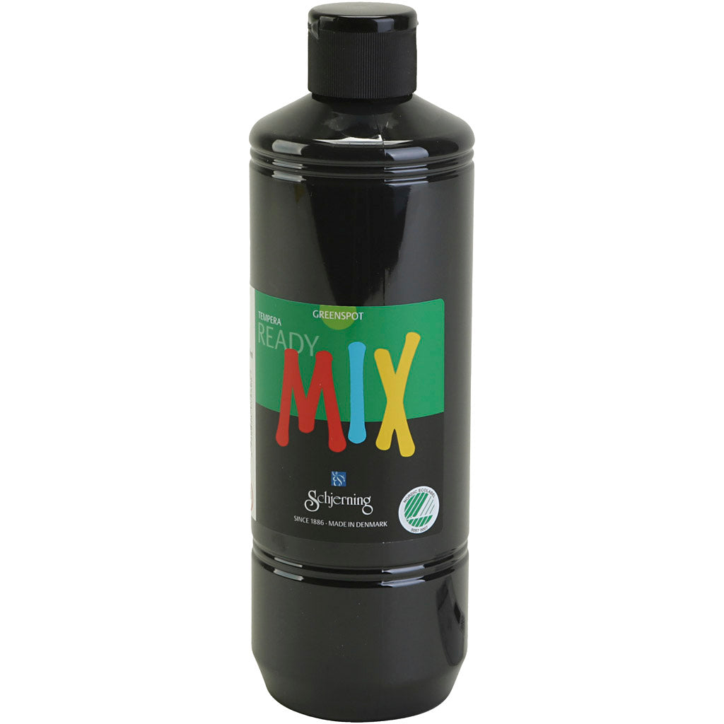 Peinture pour affiches Schjerning greenspot, mate, noire, 500 ml 1 bouteille