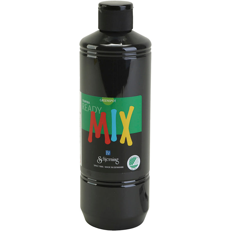 Peinture pour affiches Schjerning greenspot, mate, noire, 500 ml 1 bouteille
