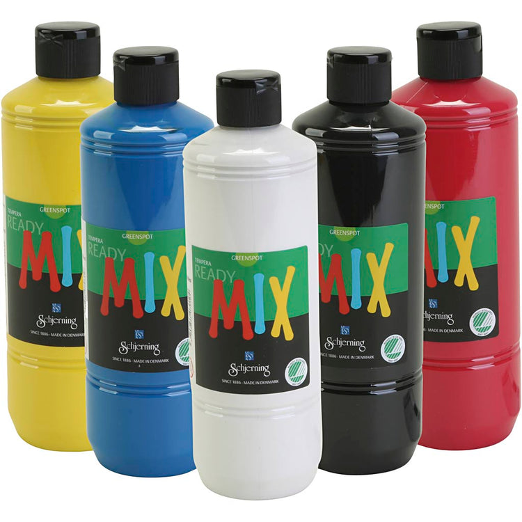 Schjerning Greenspot Plaplaat Paint, Matt, diverses couleurs, 5x500 ml 1 boîte