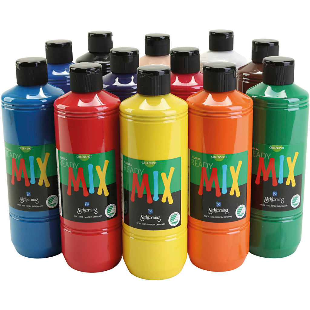Schjerning Greenspot Plaplaat Paint, Matt, différentes couleurs, 12x500 ml 1 boîte
