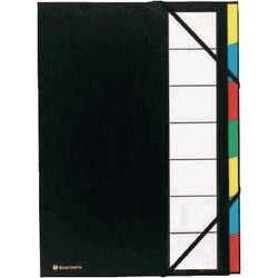 Dossier de tri exacompta 55321e a4 noir