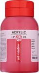 Talens art création peinture acrylique pot 750 ml carmin 318