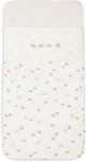 Drap de lit bébé Jollein - 120x150cm - lit bébé - coton - en déplacement