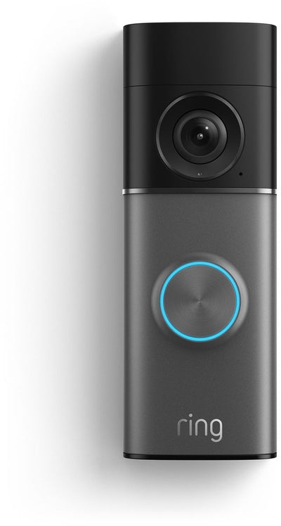 Ring sonnette vidéo filaire pro (dernière génération) - argent - connexion fixe - vidéo 4k