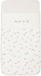 Drap berceau Jollein - 75x100cm - lit bébé - coton - en déplacement