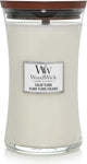 Grande bougie parfumée Woodwick Hourglass - Ylang solaire - 130 heures de combustion