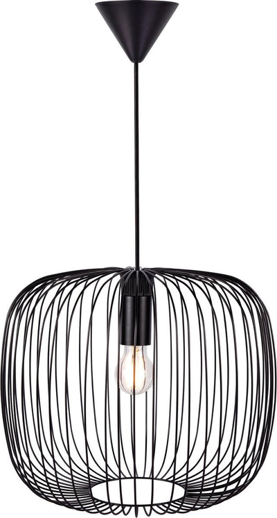Nordlux beroni 40-suspension-e27-métal-noir