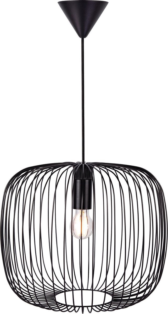 Nordlux beroni 40-suspension-e27-métal-noir