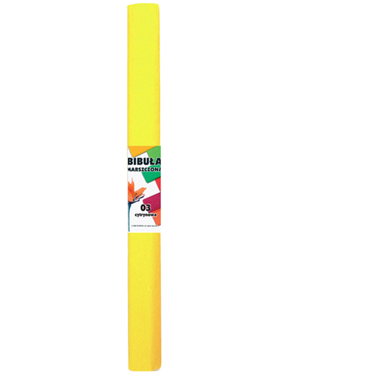 Citron en papier cran