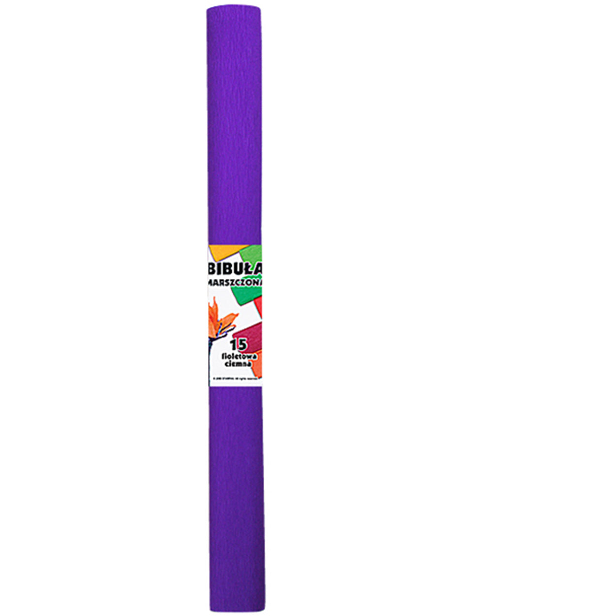 Papier crépon violet foncé