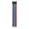 Crayons triangulaires avec de la gomme, 48e.
