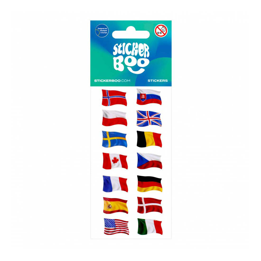 drapeaux de peau d'autocollant