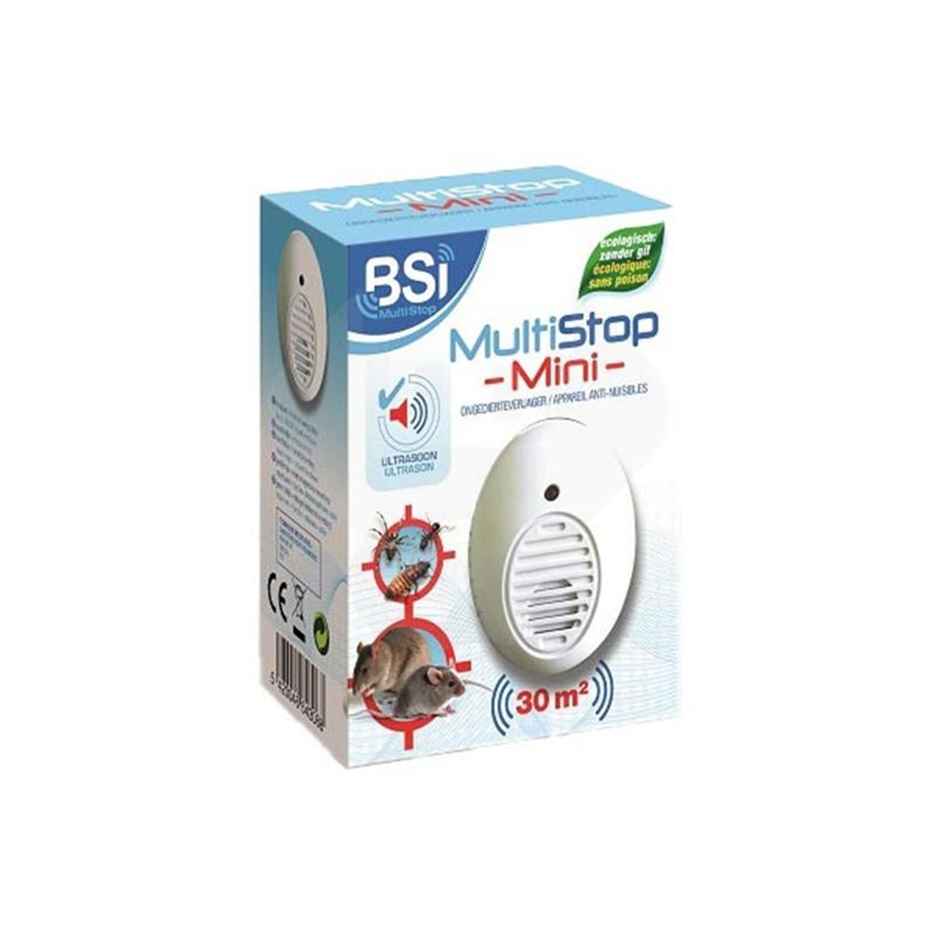 Mini répulsif antiparasitaire multi-arrêts Bsi