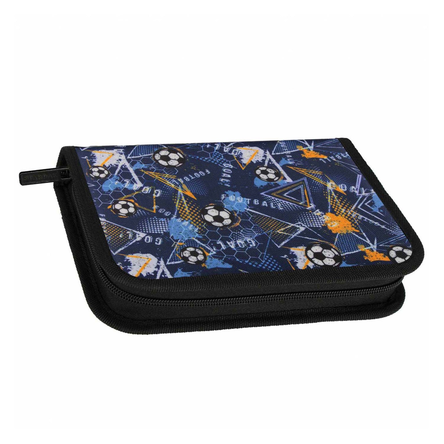 Mallette avec accessoires football bleu, 25 pcs.