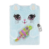 Chat en peluche diablotin avec serrure, a5
