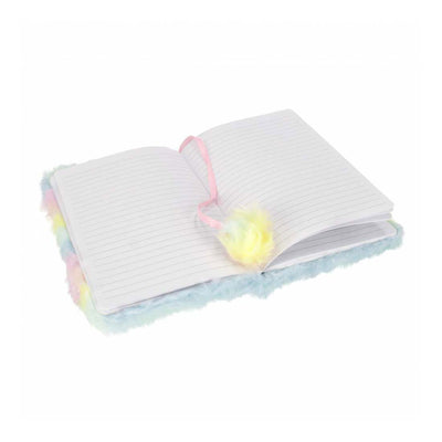 Carnet peluche lapin pastel