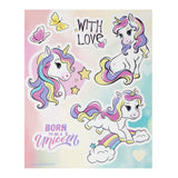 Stickers de fenêtre Unicorne, 16x21cm - afbeelding 3