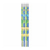 Crayon HB avec gomme dinosaure, 4 pcs.