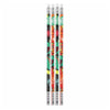 Crayon HB avec gomme skate dino, 4 pcs.