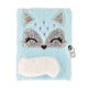 Journal en peluche avec serrure a5