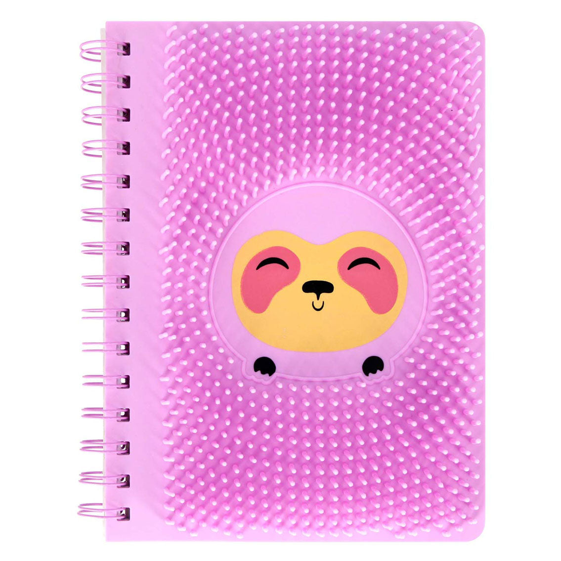 Carnet en silicone avec épines et paresseux, a5