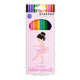 Crayons 12 couleurs Balerina
