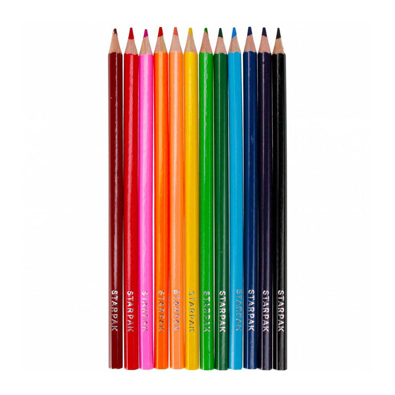 Crayons 12 couleurs Balerina