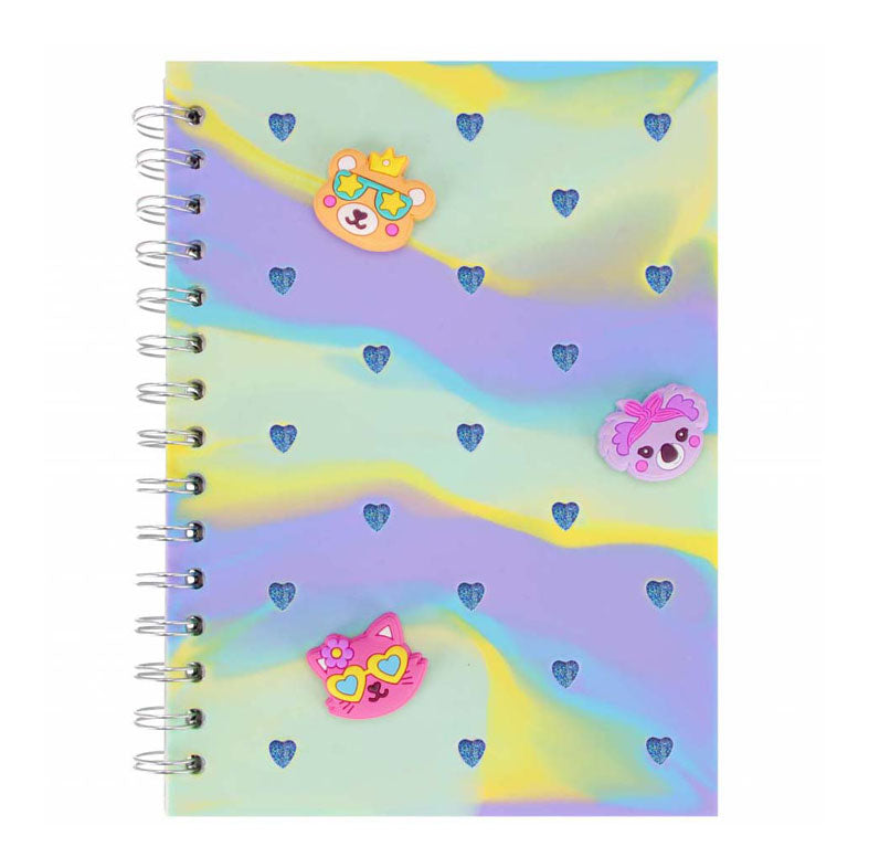 Carnet en silicone a5 animaux