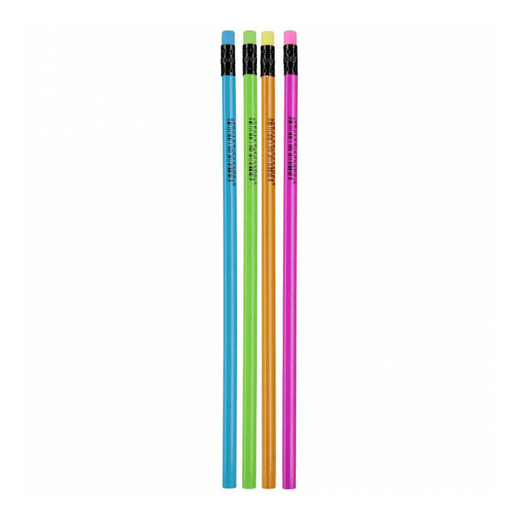 Crayon HB avec gomme, 48 pcs.