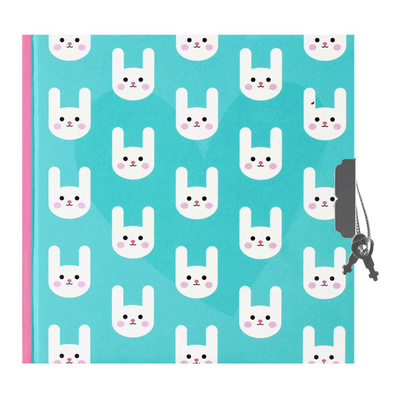 Journal lapin 13,5x13,5cm