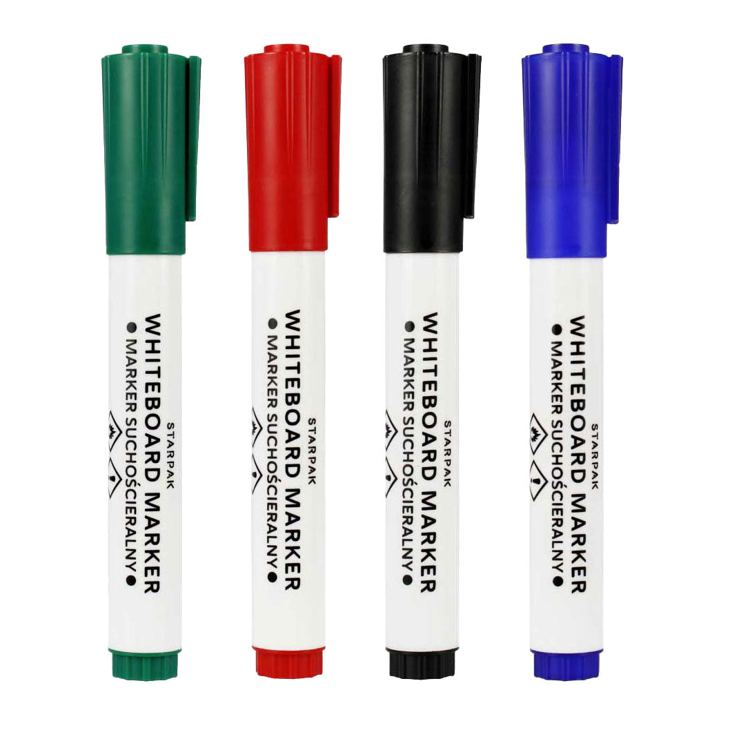 Marqueur pour tableau blanc, 4 pcs.
