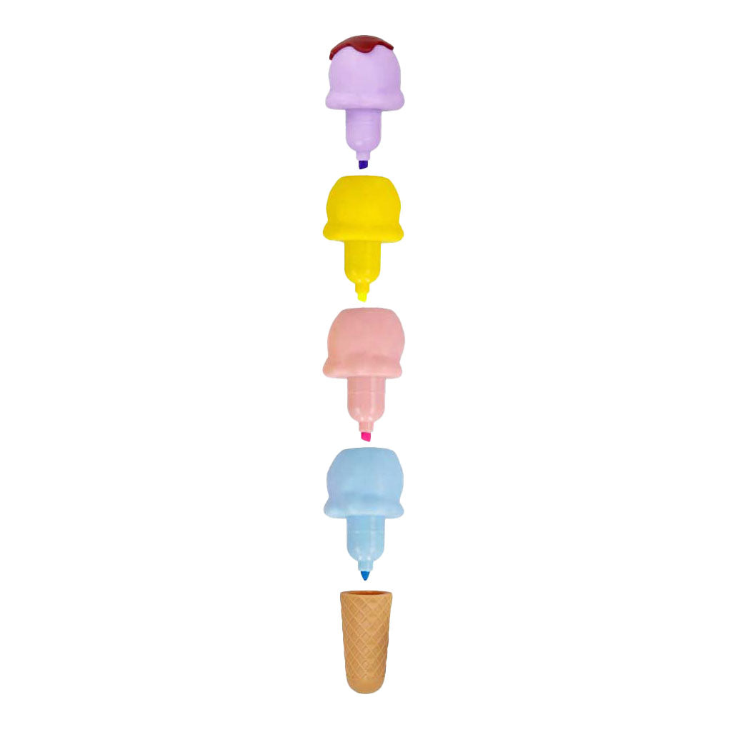 Mini marqueurs de crème glacée