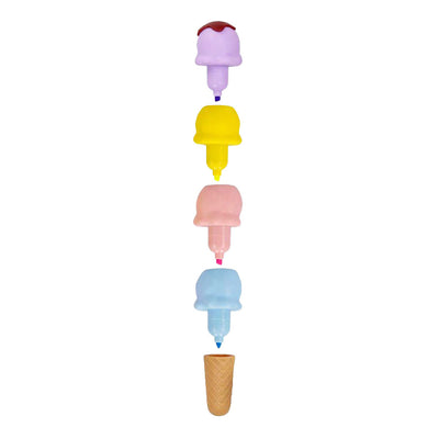 Mini marqueurs de crème glacée