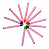 Crayon de cire maison de poupée Gabby, 12 couleurs