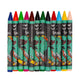 Patin à crayons de cire dinosaure, 12 pcs.