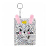 Porte-clés carnet lapin