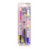 Stylo plume avec 2 recharges et dissolvant d'encre licorne