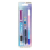 Stylo plume avec 2 recharges et dissolvant d'encre ombre