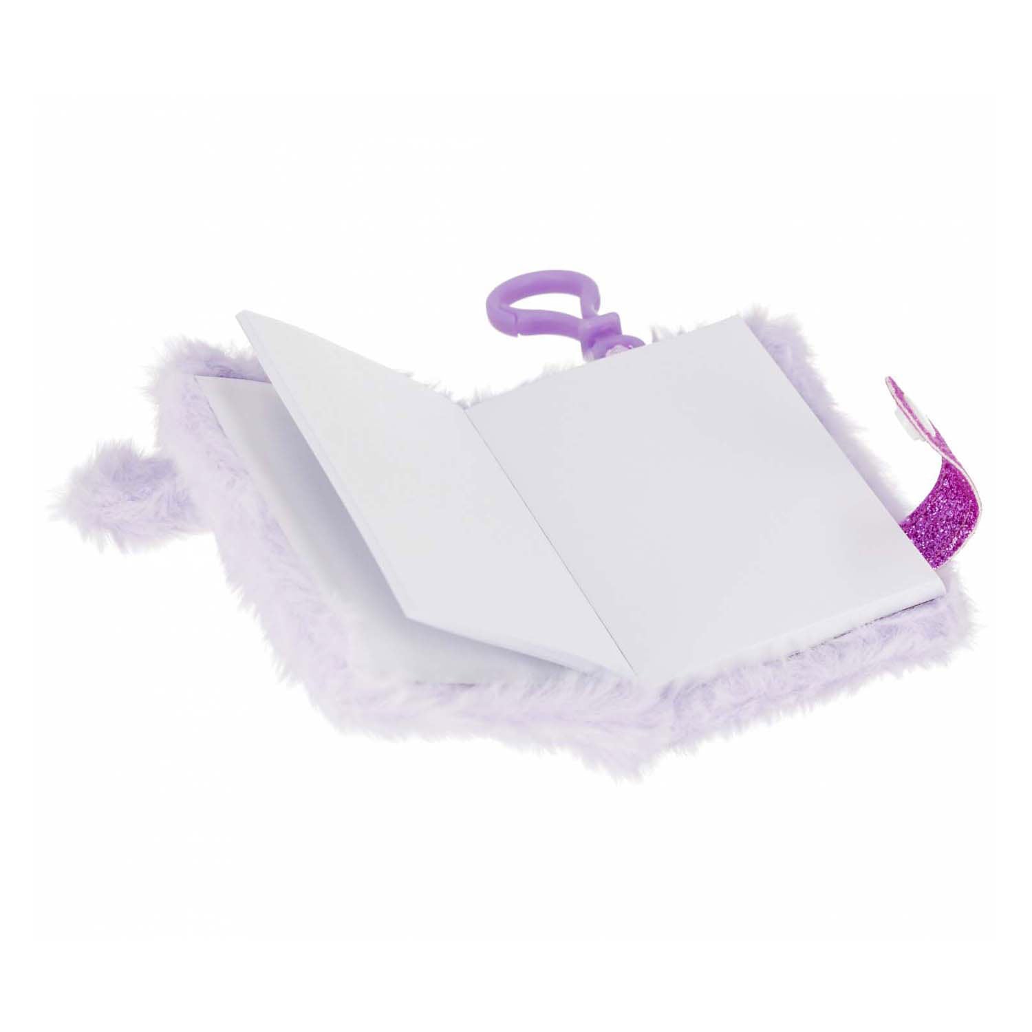 Peluche porte-clés carnet de notes lapin