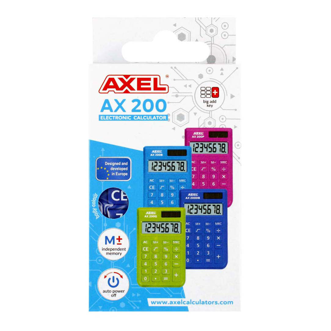 Calculatrice AX-200DB