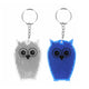 Porte-clés réfléchissant hibou, 12 pcs.