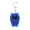 Porte-clés réfléchissant hibou, 12 pcs.