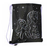 Sac de sport licorne noir