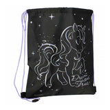 Sac de sport licorne noir - afbeelding 1