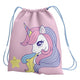 Sac de sport licorne rose