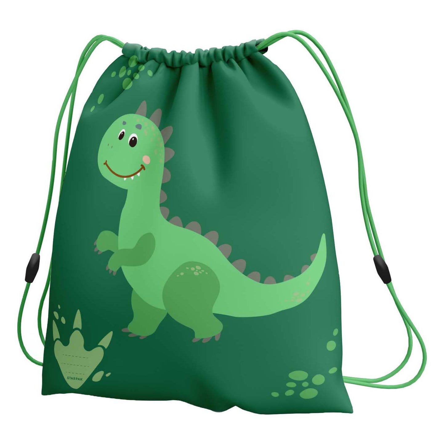 Sac de sport dinosaure vert