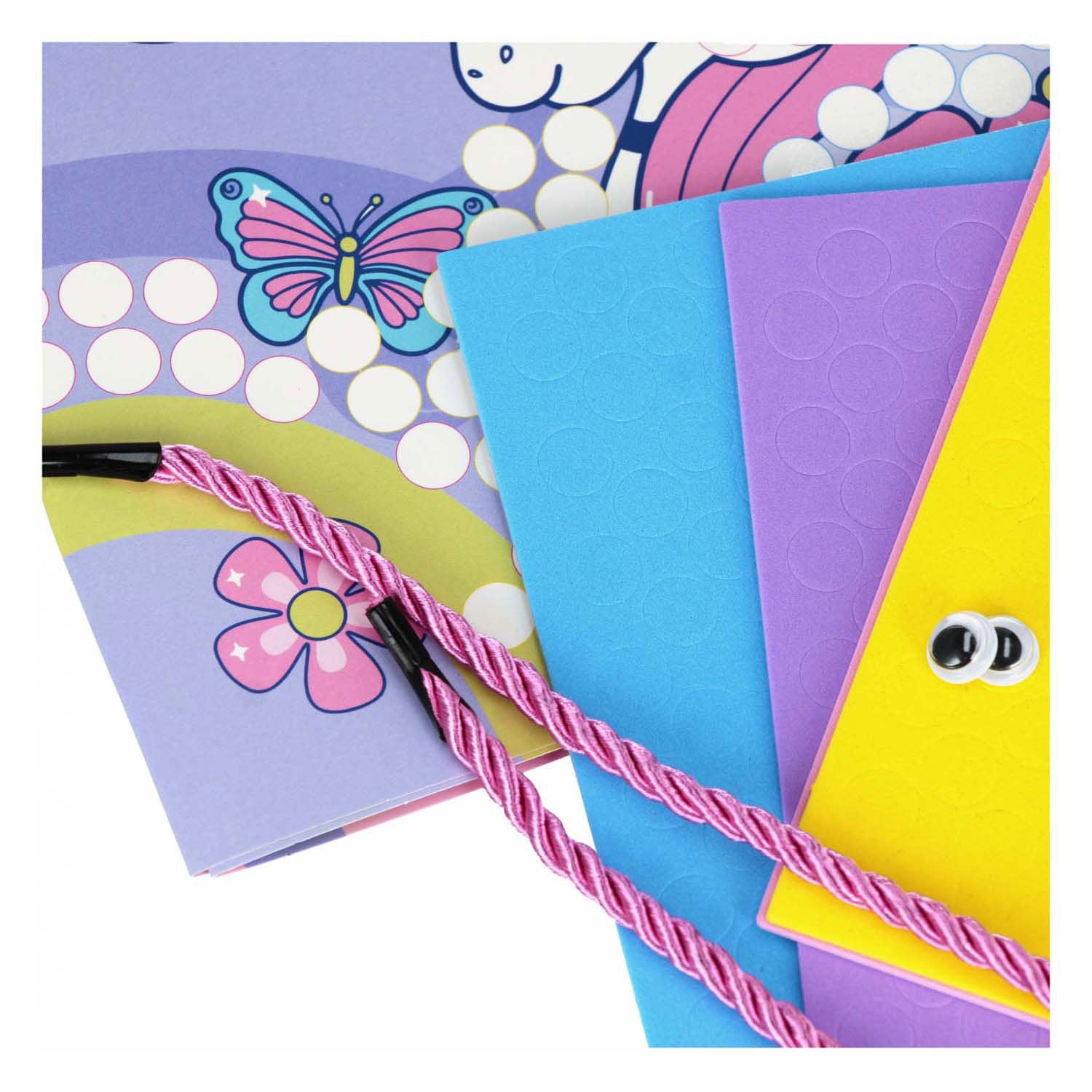 Set d'autocollants mosaïque, 4 feuilles