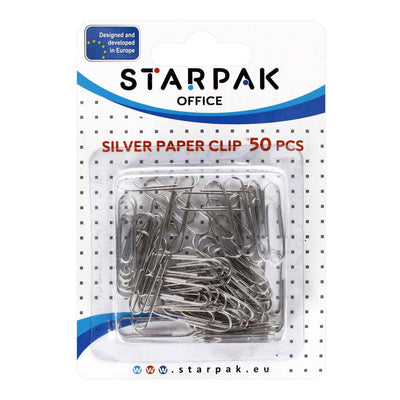 Papelip Rc argent 28mm, 50pcs.