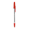 Stylo à bille avec capuchon rouge, 50 pcs.